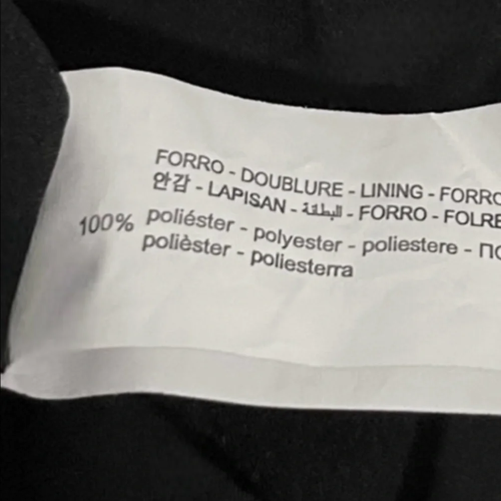 Zara One Sleeve Poplin Top - Picture 6 of 6